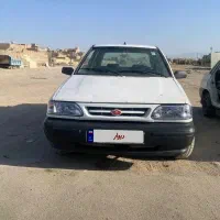 پراید ۱۳۸۶ سفید دوگانه شرکتی