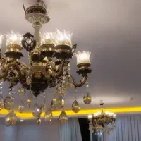 دو عدد لوستر سالم و تمیز