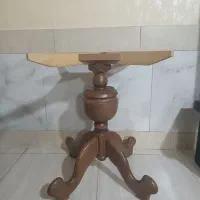 پایه گلدانی میز نهار خوری چوبی