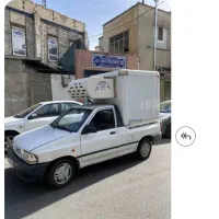 پراید وانت با یخچال(یخچال جدا هم بفروش میرسد)