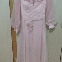 لباس مجلسی به همراه کفش و شال