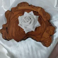 *رز مخمل سایز قطر ۱۰ سانت پارچه خارجی بازار*|گل مصنوعی|تهران, بازار|دیوار