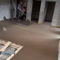 کفسازی ساختمان با دستگاه اسکرید پلاس