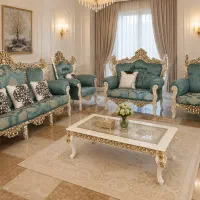 مبل سلطنتی ۹ نفره نو / قیمت استثنایی ۸۹ میلیون