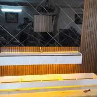 نصب قرنیز ماربل شیت دیواپوشpvc