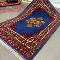 فرش دستباف ۸ متری نقشه قشقایی کرک ریز باف