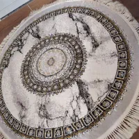 دو عدد فرش گرد ومستطیل