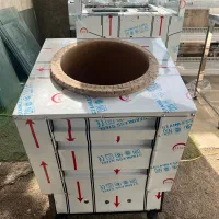 خاص ترین تنور نان گلی ابعاد 60در60و 80در80