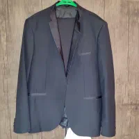 کت شلوار  مردانه مشکی سایز56