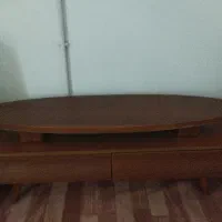 میز تلویزیون چوبی