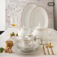سرویس چینی 108 پارچه زرین 12 نفره کامل