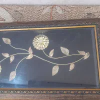 تابلو شام آخر و طرح طلا کوب