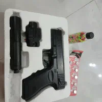 تفنگ ساچمه ای لیزردارپلاستیک فشرده