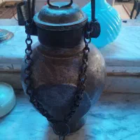 روغندان خوش ساخت مسی غول پیکر قاجاری