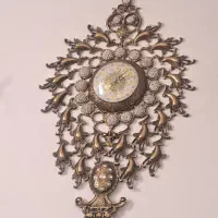 ساعت دیواری برنج