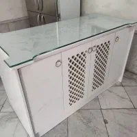 جزیره متحرک آشپزخانه تمام mdf cnc
