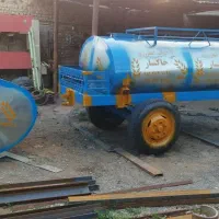 تانکر چرخدارباورق خیلی زخیم بازمانت