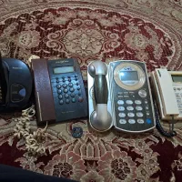 تلفن قدیمی چهارعدد