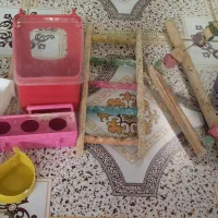 قفس پرنده و وسایل اضافه قفس