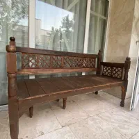تخت سنتی چوبی