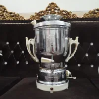 لوازم خانگی سماور. قهوه جوش. و تلویزیون