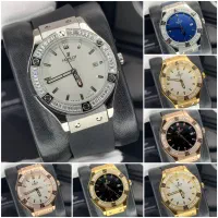 ساعت هابلوت زنانه دورنگین مخراج استیل ژاپنی hublot