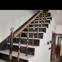 نرده استیل راه پله و نما