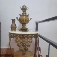 سماور و میز برنجی