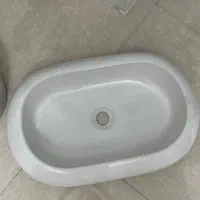 کاسه سنگ روشویی بیضی شکل