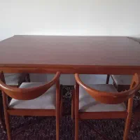 میز غذا خوری ۶نفره چوبی