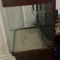 آکواریوم کمد دار شیشه خم چینی
