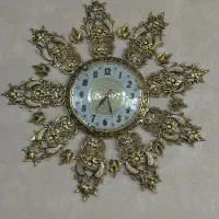 ساعت دیواری برنج
