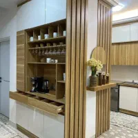 کیفیت با ما تجربه کنید کافی بار کابینت کمد دیواری