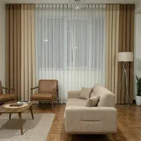 پرده پانچ مینیمال زبرا/اندازه گیری وطراحی درمنزل