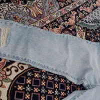 شلوار لی مام قد90