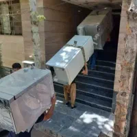 اسباب کشی باربری حمل اثاثیه با کارگر کامیون،نیسان