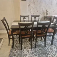 میز نهار خوری ۶ نفره سالم