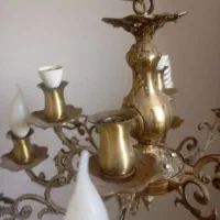 لوستر برنجی