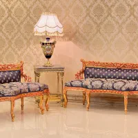 نیم ست پر منبت مدل ایتالیا|مبلمان خانگی و میز عسلی|تهران, پاسداران|دیوار