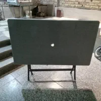 میز پایه فلز تاشو