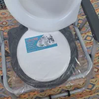 توالت فرنگی مبله تاشو آلومینیوم مدل تیوان طب