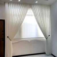 پرده مینیمال مدرن و پلیسه و پانچ