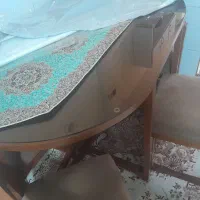 میز غذا خوری ،۶ نفره کم جا