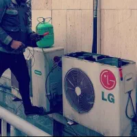 کولرگازی اسپیلت(تعمیرات تخصصی)داکت/سرویس/شارژگاز