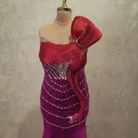 لباس مجلسی تمام سنگ