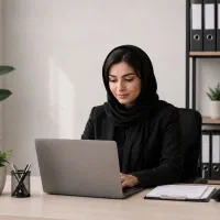 استخدام منشی خانم