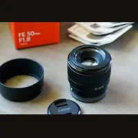 لنز 50سونی f.1/8نو
