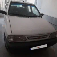 پراید سفید تمیز مدل ۸۷ شاسی سالم