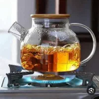 قوری پیرکس درب بامبو   1000میل