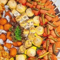 سفارش انواع فینگرفود سینی مزه  پذیرفته میشود